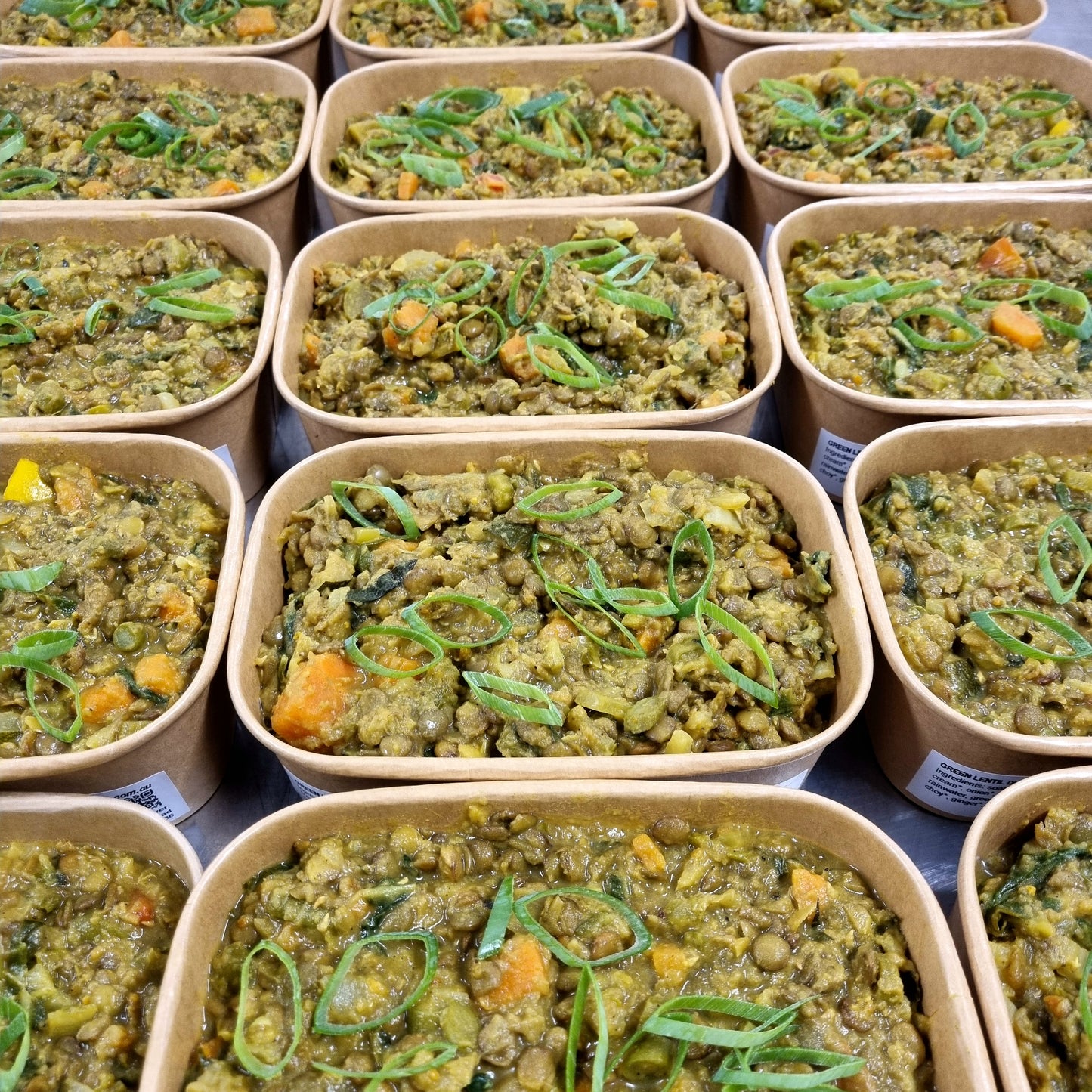 Green Lentil Dhal (GF/vegan)
