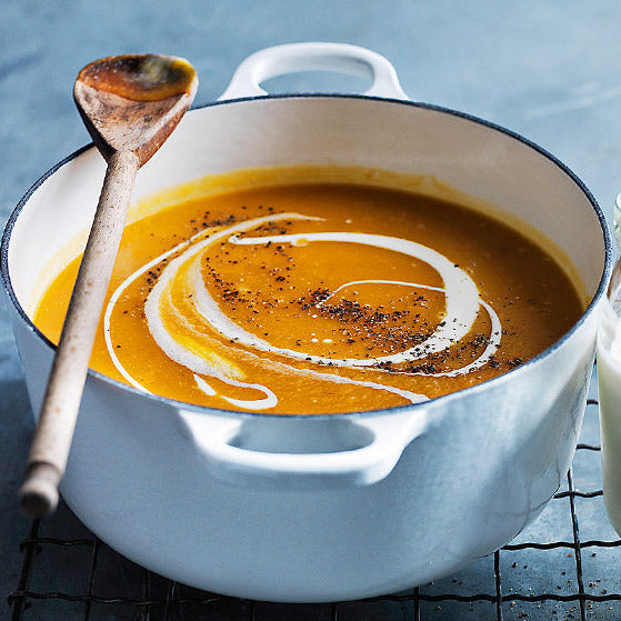 Roasted Pumpkin Soup (GF/vego)
